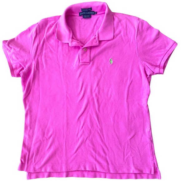 Like New! Women’s Pink Ralph Lauren Polo - Picture 1 of 5